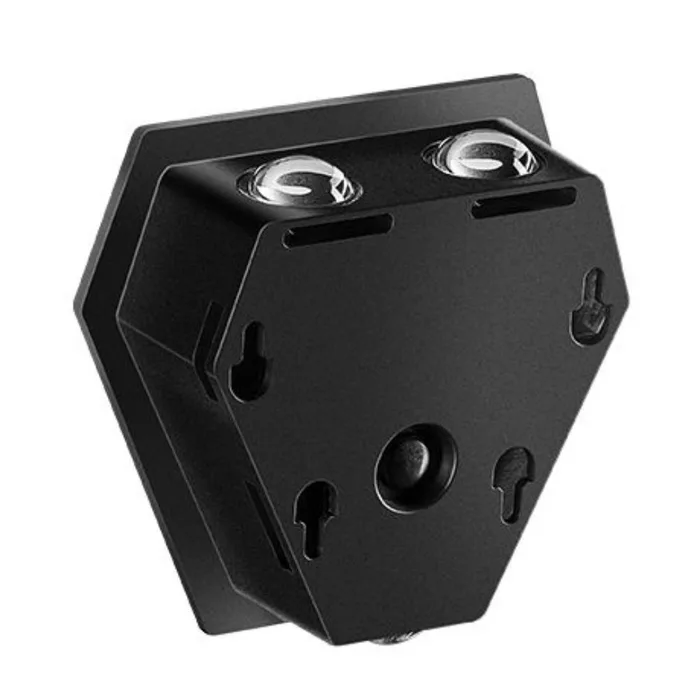 מנורת קיר אפ דאון סולארי מוגן מים. 3 לדים