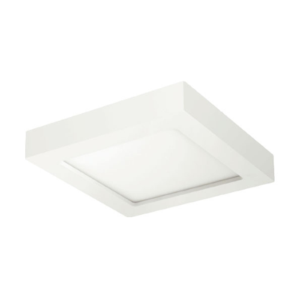 גוף תאורה לד מרובע, 5 יח' - 12W 3000K