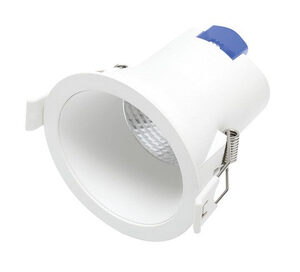 גוף תאורה לד שקוע עגול לבן, 5 יח' - 9W 6000K